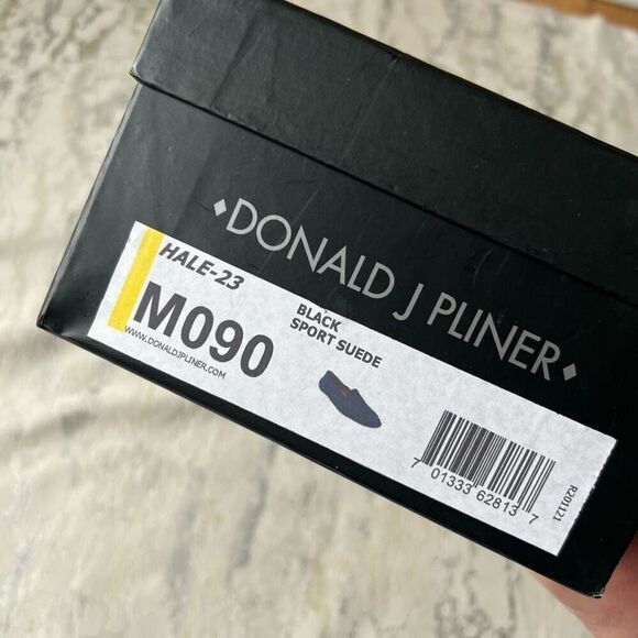 Donald Pliner Black Suede Sport Loafer - Picture 12 of 12
